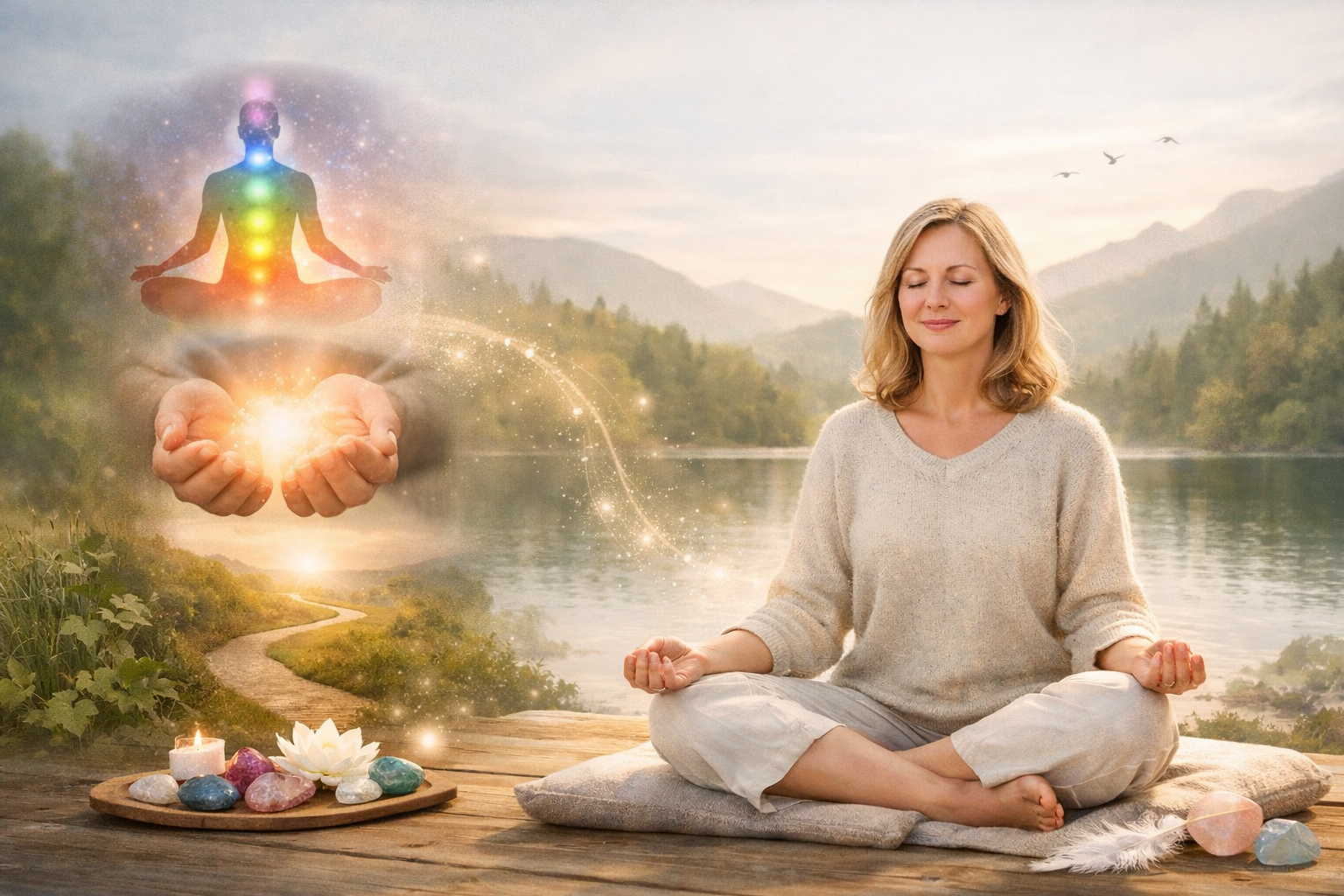 Energiecoaching in harmonischer Naturumgebung